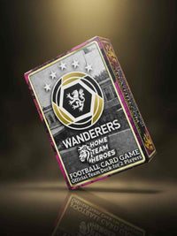Official licensed football card game Team Deck for Wanderers FC featuring club crest with five stars for competitive 2-player gameplay
